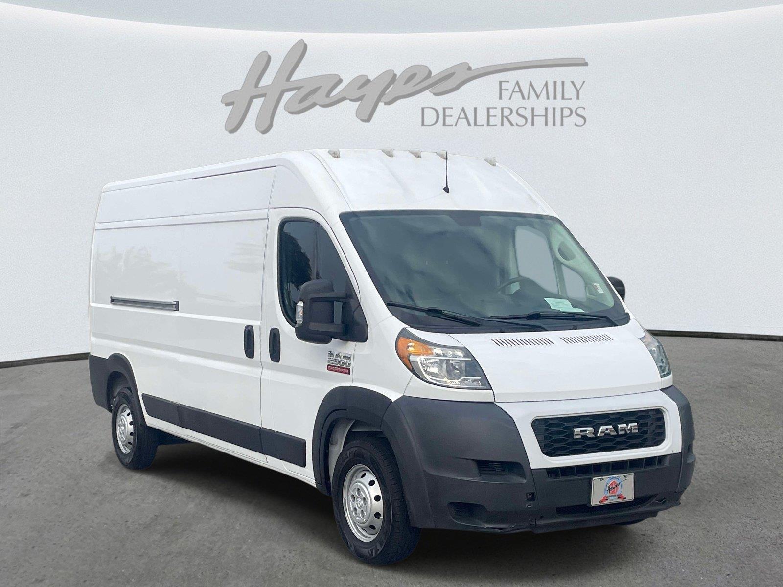 Bright White Clearcoat 2021 RAM ProMaster Van Front-Wheel Drive 6-Speed Automatic