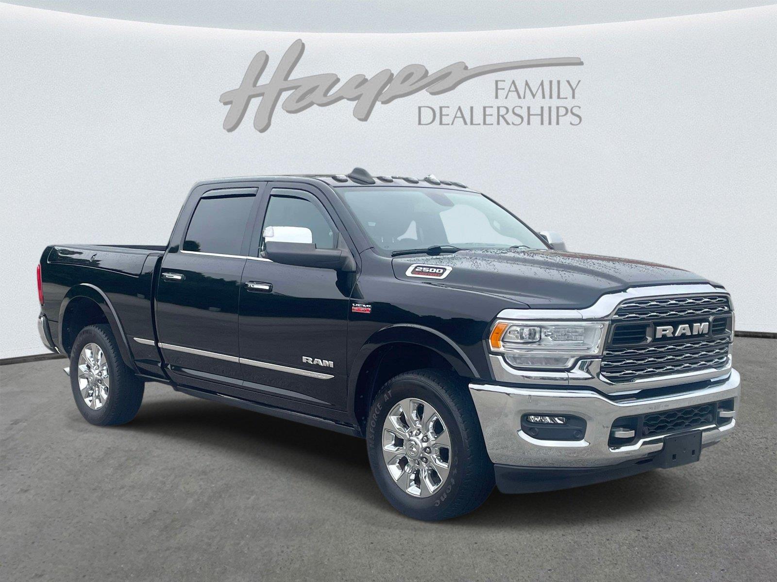 Diamond Black Crystal Pearlcoat 2021 RAM 2500 Pickup Truck 4X2 8-Speed Automatic