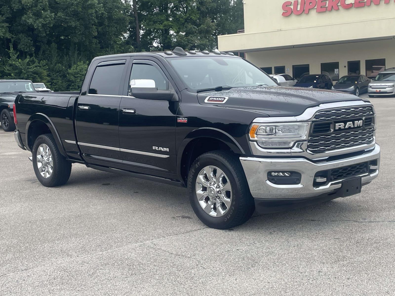 Diamond Black Crystal Pearlcoat 2021 RAM 2500 Pickup Truck 4X2 8-Speed Automatic