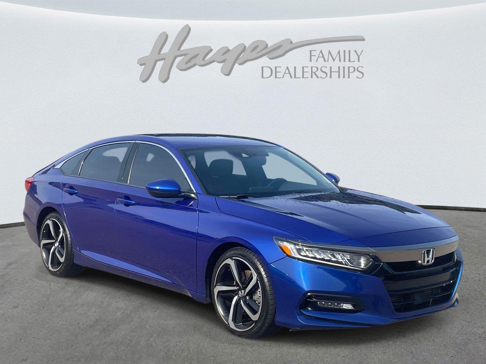  2018 Honda Accord Sedan Front-Wheel Drive Continuously Variable Transmission