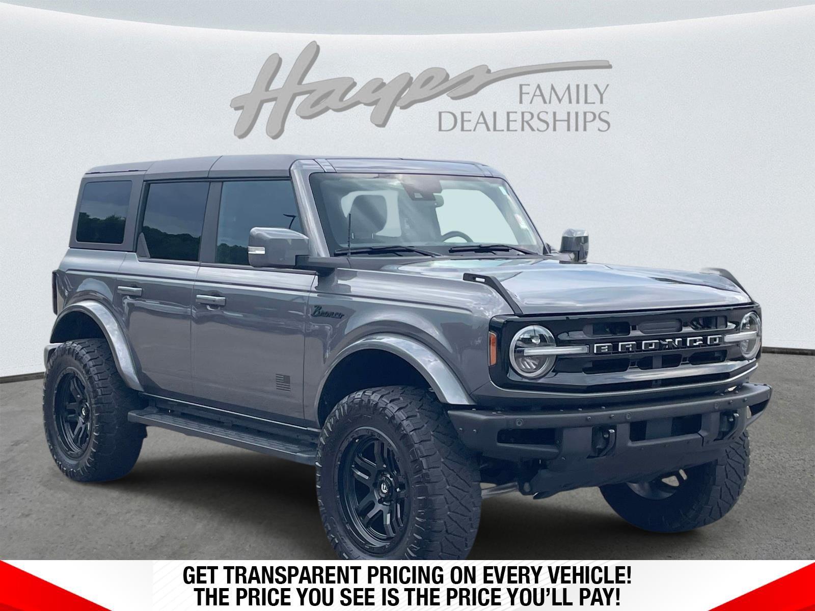 Carbonized Gray Metallic 2022 Ford Bronco SUV / Crossover Four-Wheel Drive Automatic