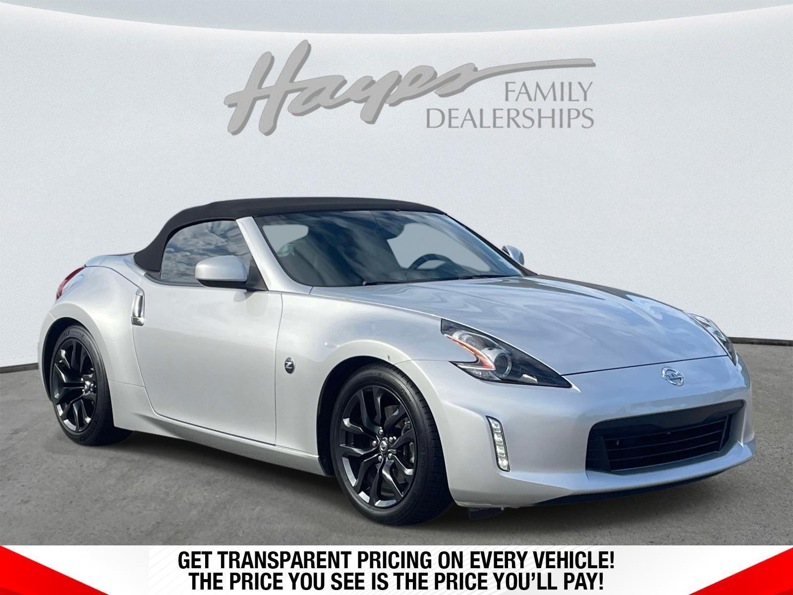 Brilliant Silver 2018 Nissan 370Z Convertible Rear-Wheel Drive Automatic