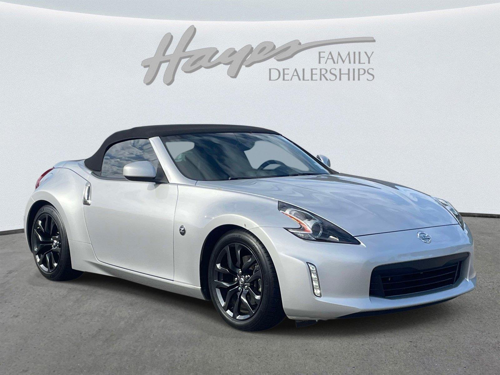 Brilliant Silver 2018 Nissan 370Z Convertible Rear-Wheel Drive Automatic