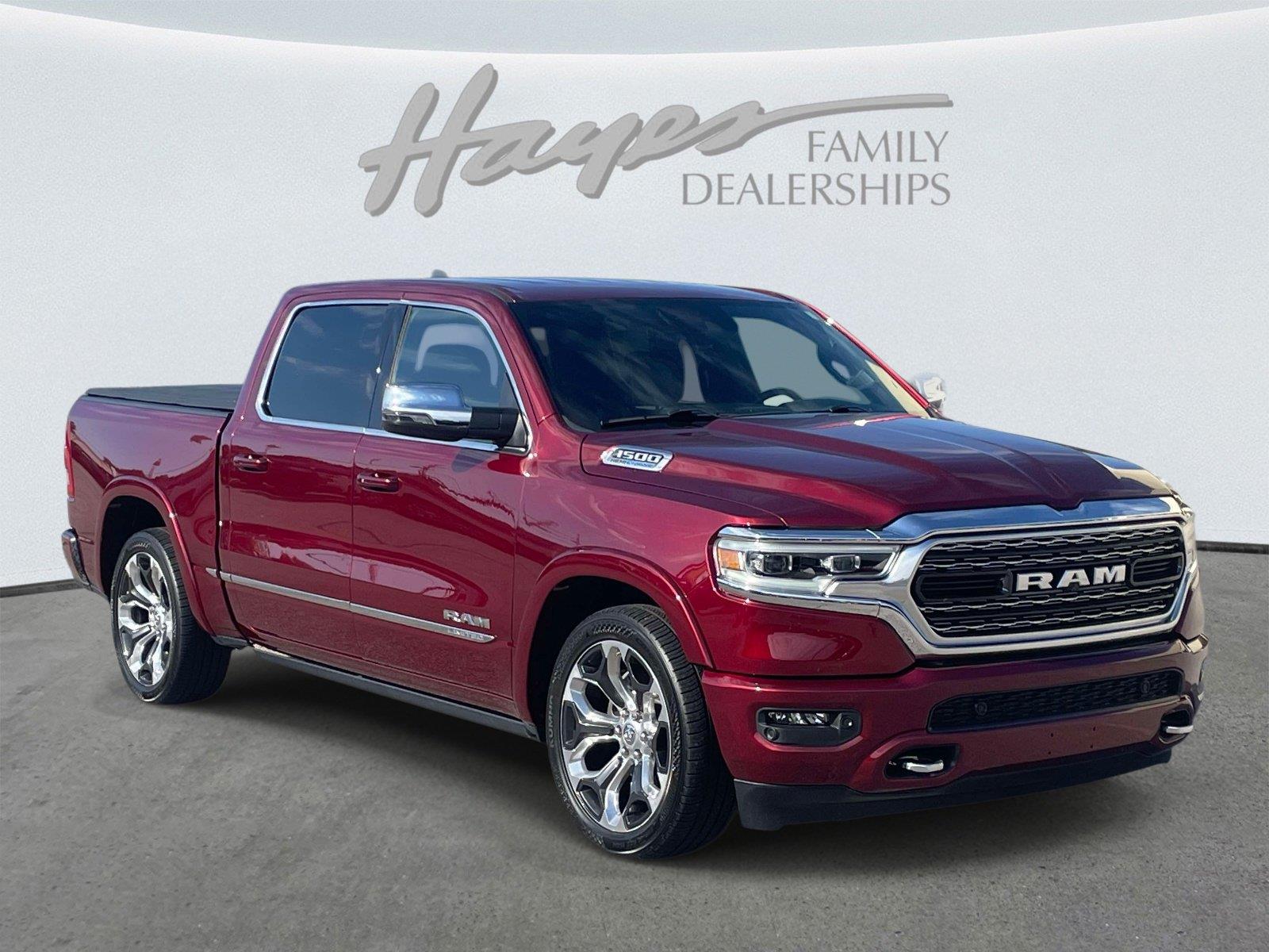 Delmonico Red Pearlcoat 2024 RAM 1500 Pickup Truck Four-Wheel Drive 8-Speed Automatic