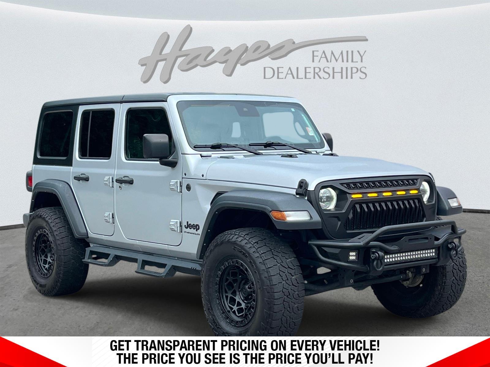 Silver Zynith Clearcoat 2024 Jeep Wrangler SUV / Crossover Four-Wheel Drive 8-Speed Automatic