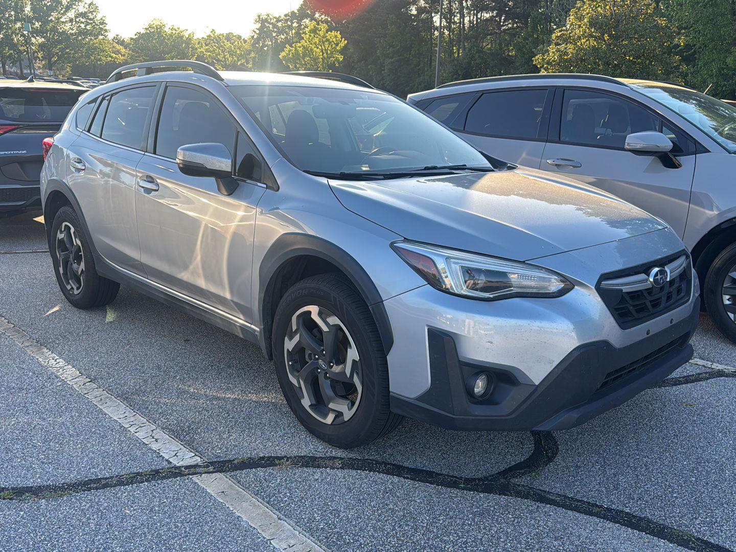 Ice Silver Metallic 2021 Subaru Crosstrek Limited AWD SUV / Crossover All-Wheel Drive Continuously Variable Transmission