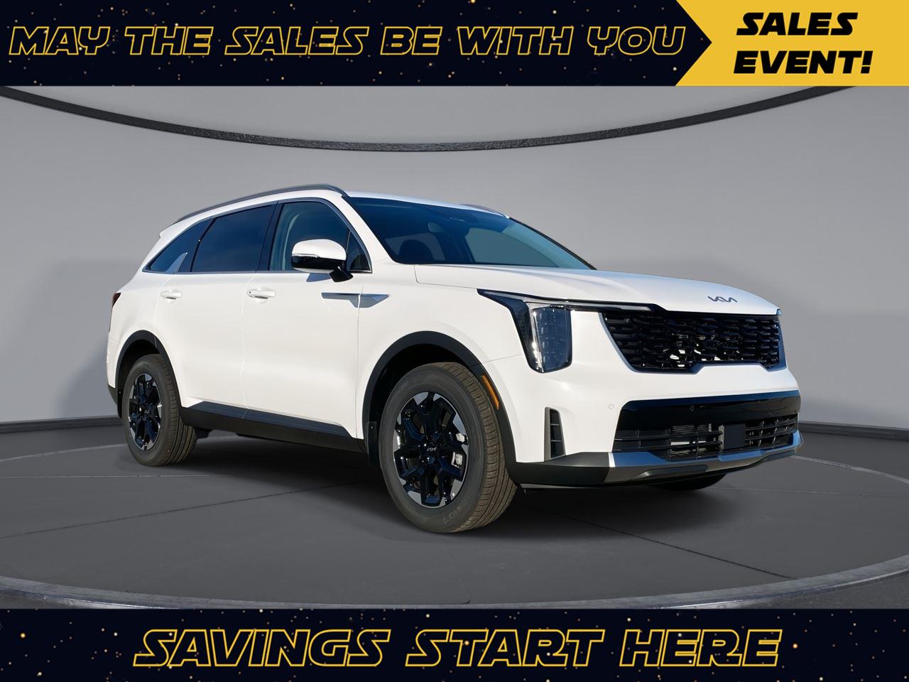 Glacial White Pearl 2026 Kia Sorento S FWD SUV / Crossover Front-Wheel Drive 8-Speed Automatic