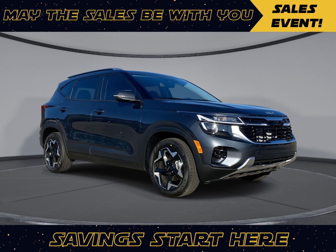 Gravity Gray 2026 Kia Seltos S FWD SUV / Crossover Front-Wheel Drive Continuously Variable Transmission
