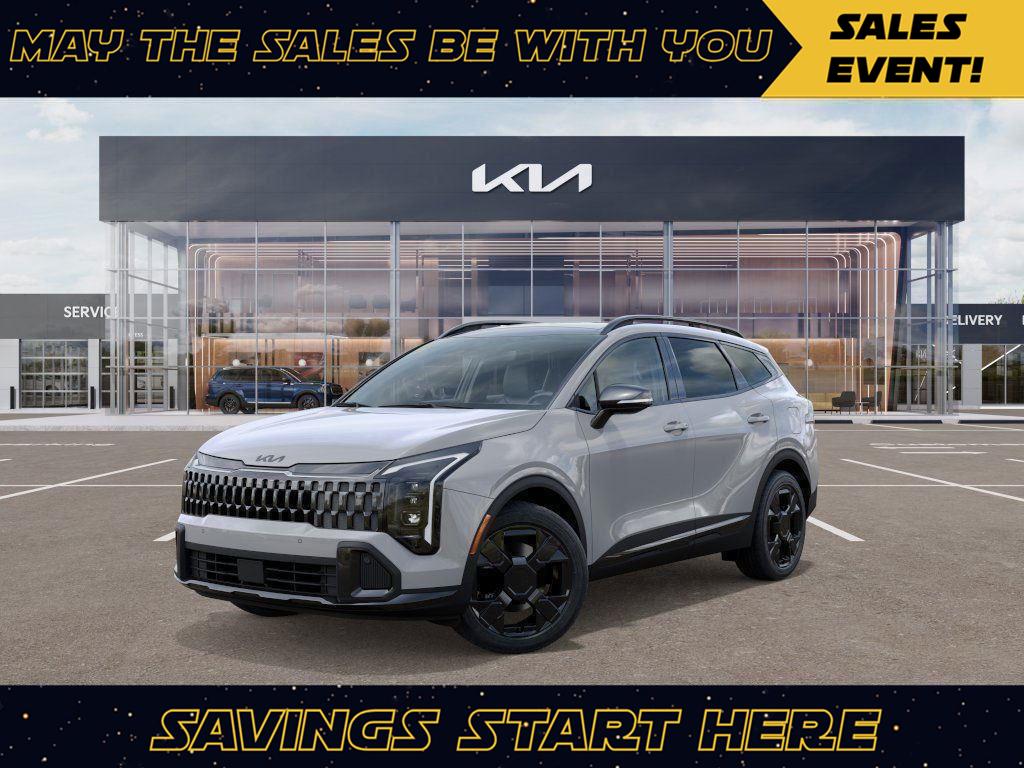 Wolf Gray 2026 Kia Sportage Hybrid Plug-In X-Line AWD SUV / Crossover All-Wheel Drive 6-Speed Automatic