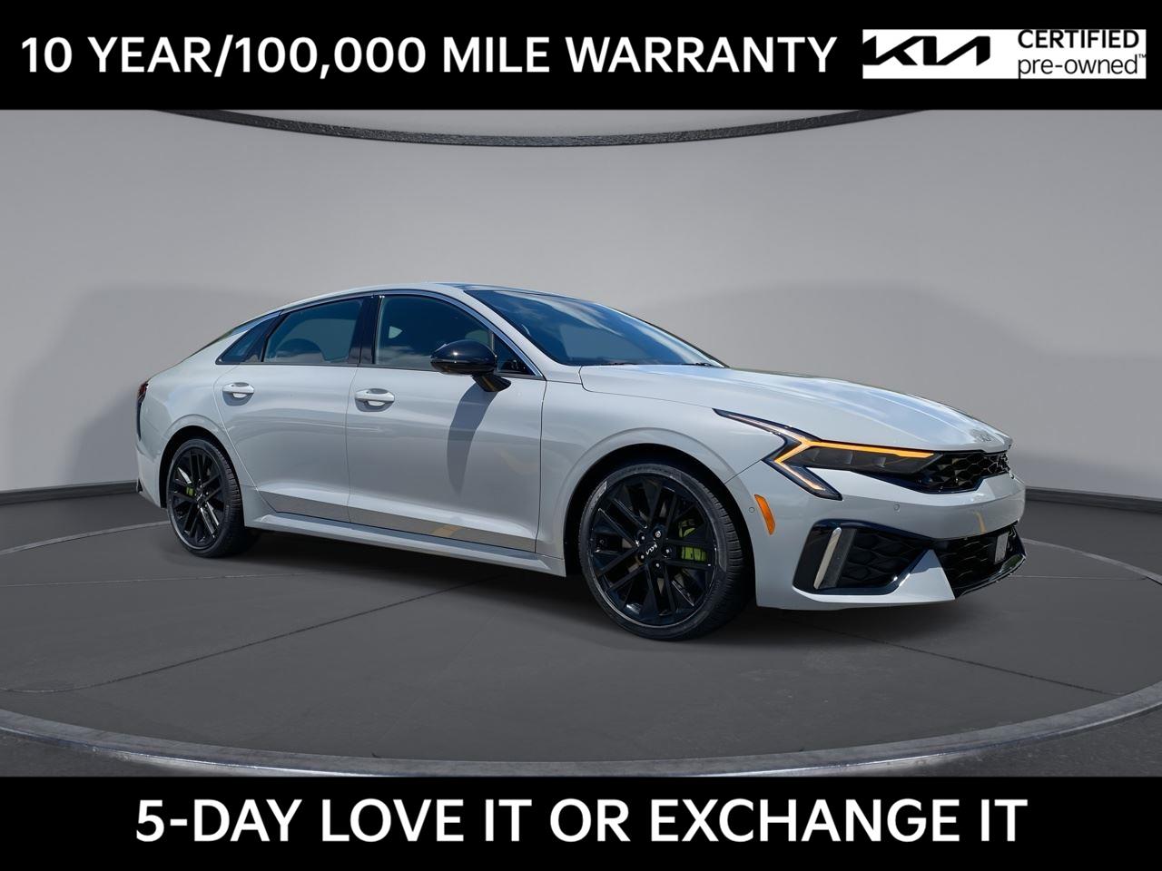 Wolf Gray 2025 Kia K5 Sedan Front-Wheel Drive 8-Speed Automatic