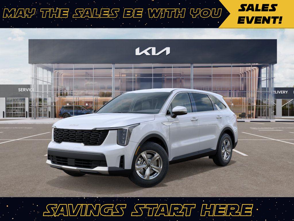 Glacial White Pearl 2026 Kia Sorento LX FWD SUV / Crossover Front-Wheel Drive 8-Speed Automatic