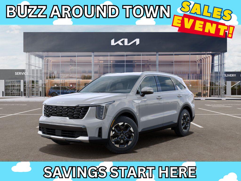 Wolf Gray 2026 Kia Sorento S FWD SUV / Crossover Front-Wheel Drive 8-Speed Automatic