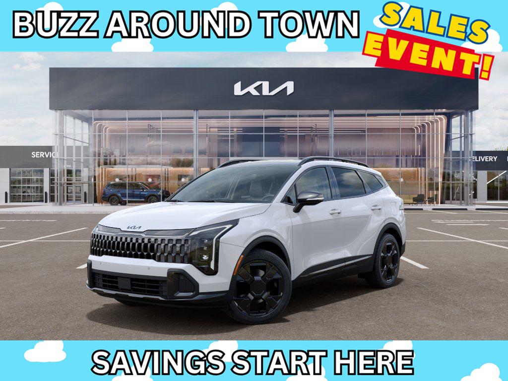Snow White Pearl 2026 Kia Sportage Hybrid Plug-In X-Line AWD SUV / Crossover All-Wheel Drive 6-Speed Automatic