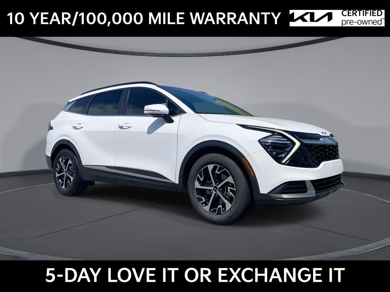 Glacial White Pearl 2025 Kia Sportage SUV / Crossover Front-Wheel Drive 8-Speed Automatic