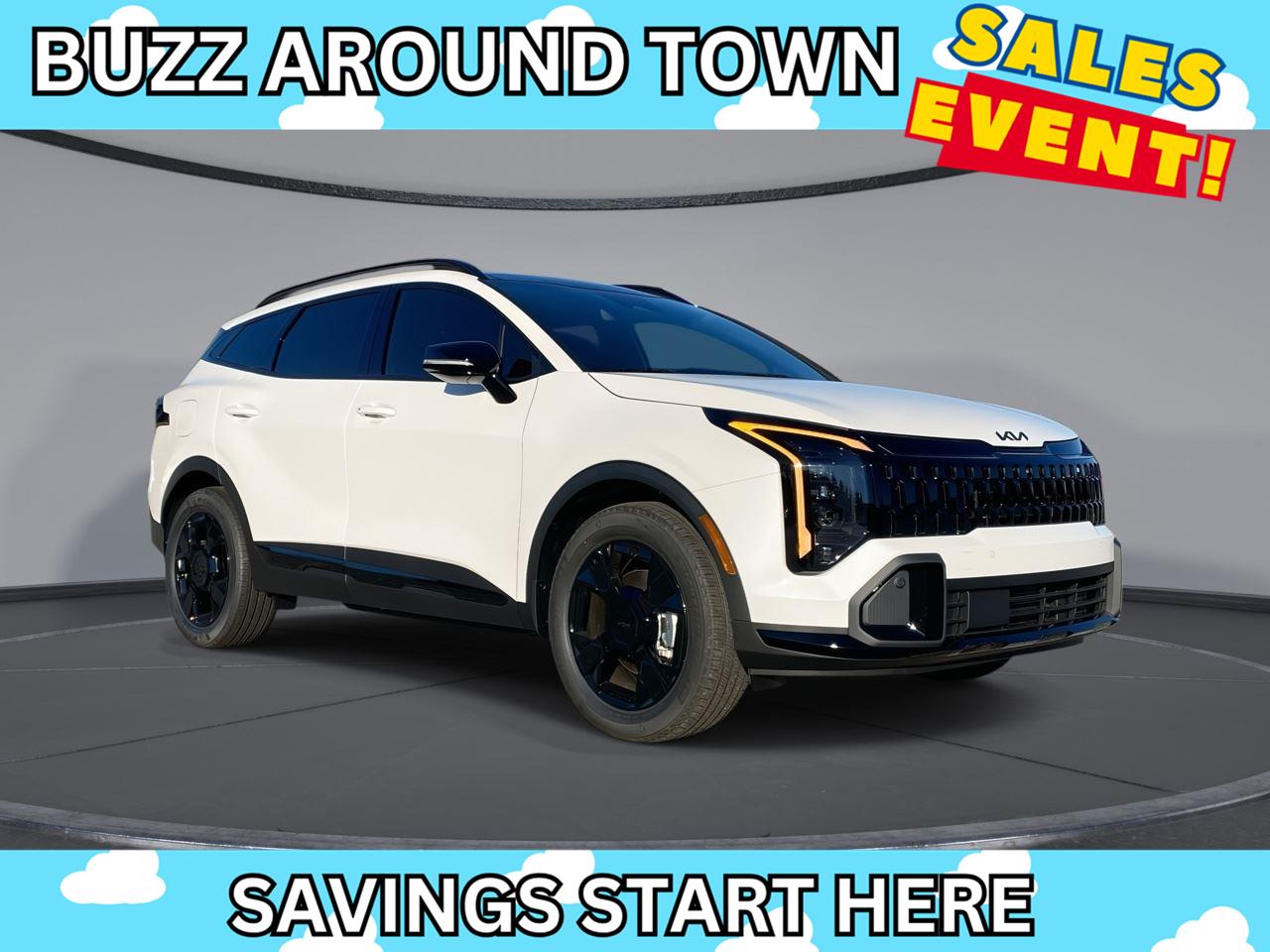 Snow White Pearl 2026 Kia Sportage Hybrid Plug-In SUV / Crossover All-Wheel Drive 6-Speed Automatic