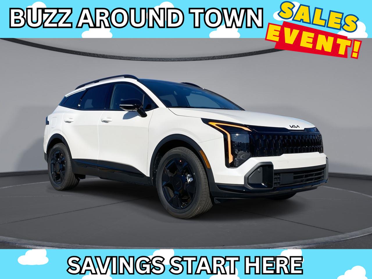 Snow White Pearl 2026 Kia Sportage Hybrid Plug-In SUV / Crossover All-Wheel Drive 6-Speed Automatic