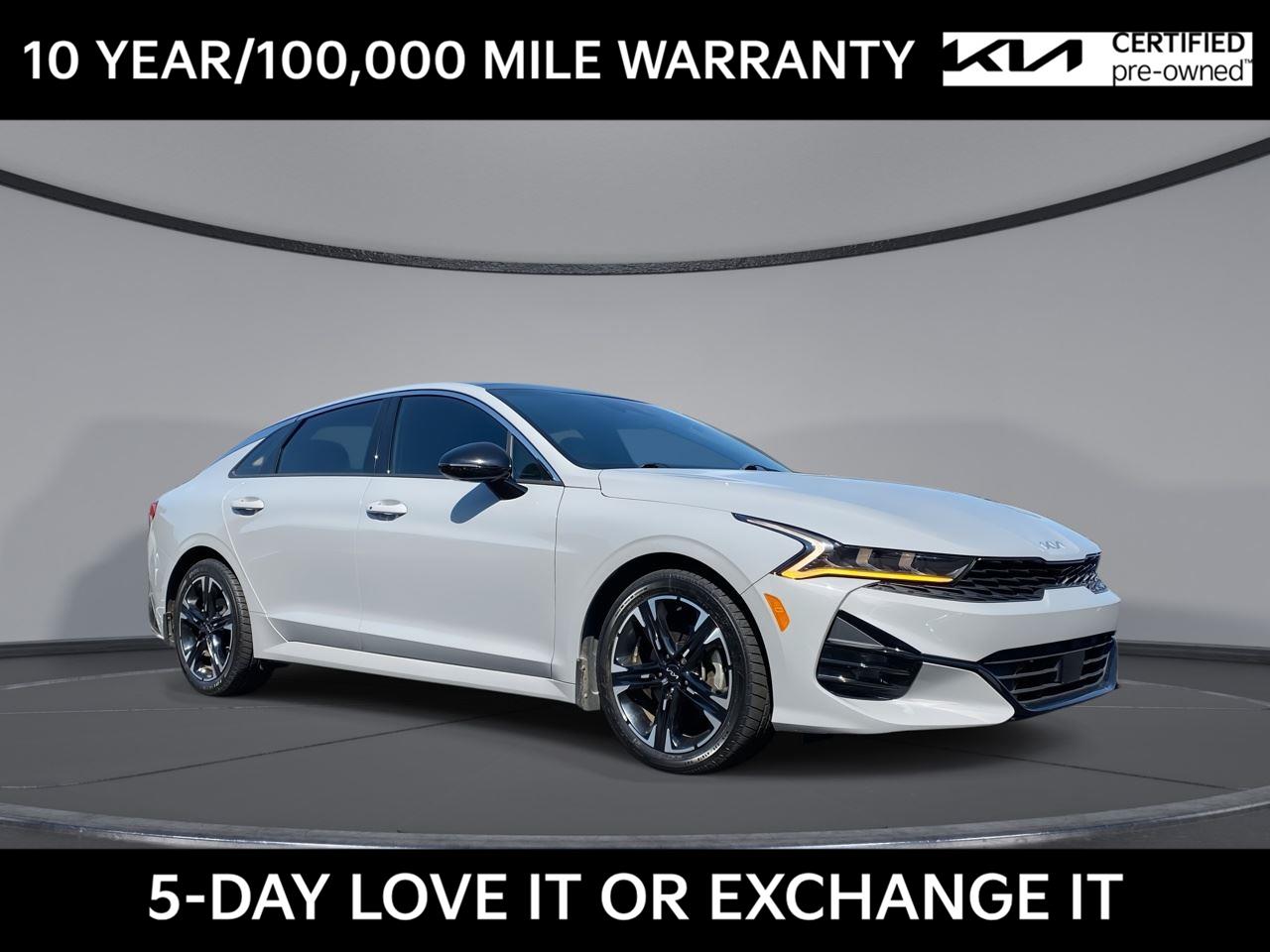Wolf Gray 2023 Kia K5 Sedan Front-Wheel Drive 8-Speed Automatic