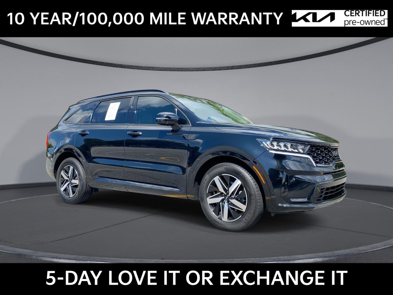 Ebony Black 2023 Kia Sorento SUV / Crossover Front-Wheel Drive Automatic