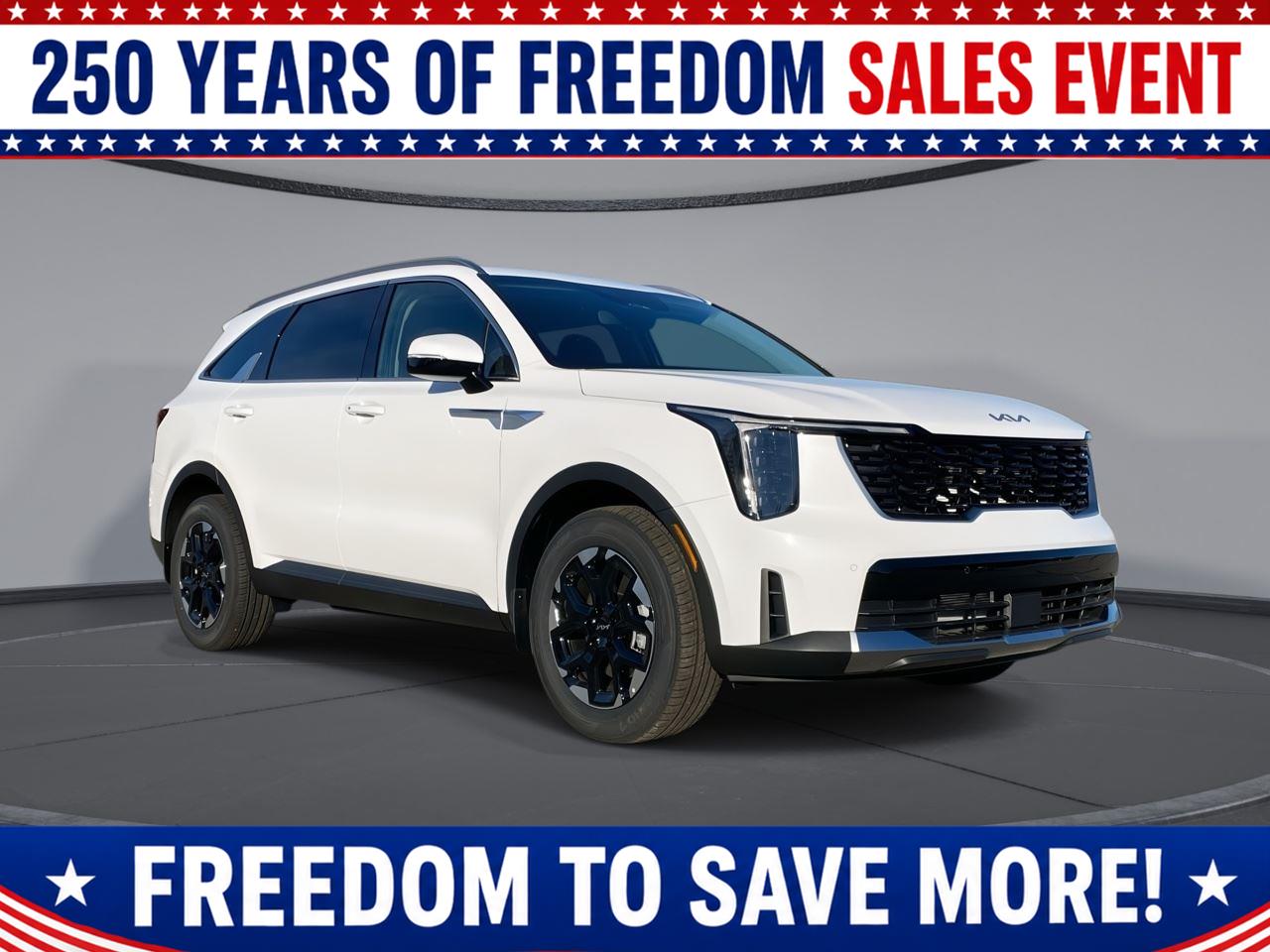 Glacial White Pearl 2026 Kia Sorento SUV / Crossover Front-Wheel Drive 8-Speed Automatic