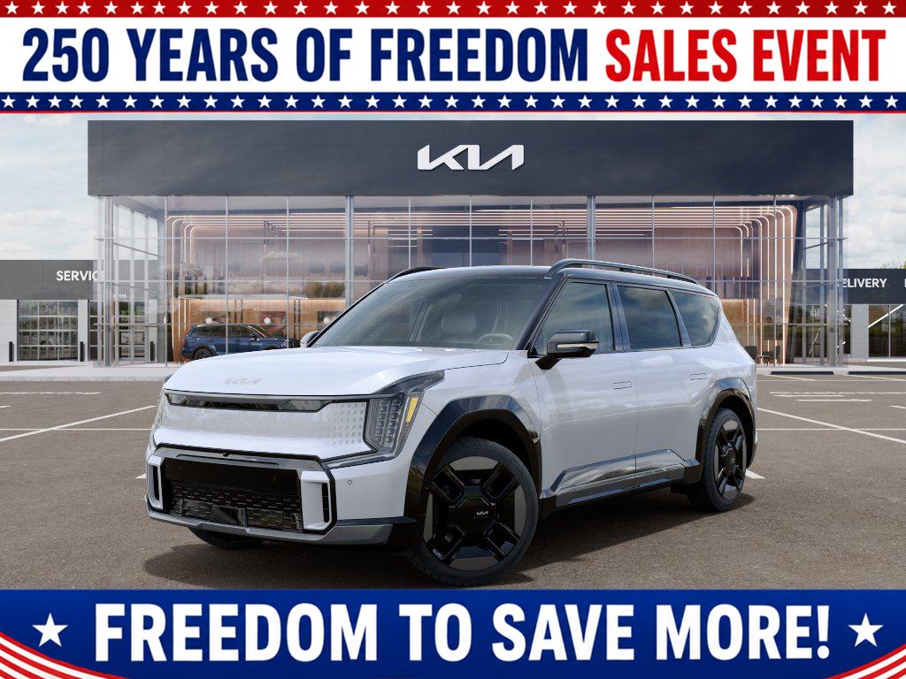 Glacial White Pearl/Ebony Black Roof 2026 Kia EV9 SUV / Crossover All-Wheel Drive 1-Speed Dual Clutch