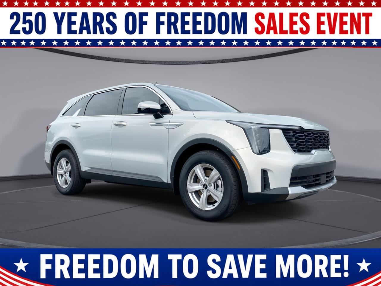 White (Ivory Silver) 2026 Kia Sorento SUV / Crossover Front-Wheel Drive 8-Speed Automatic