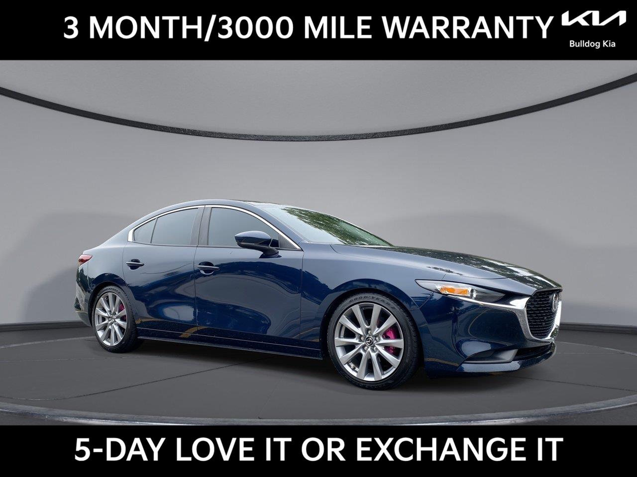 Deep Crystal Blue Mica 2023 Mazda MAZDA3 Sedan Front-Wheel Drive Automatic