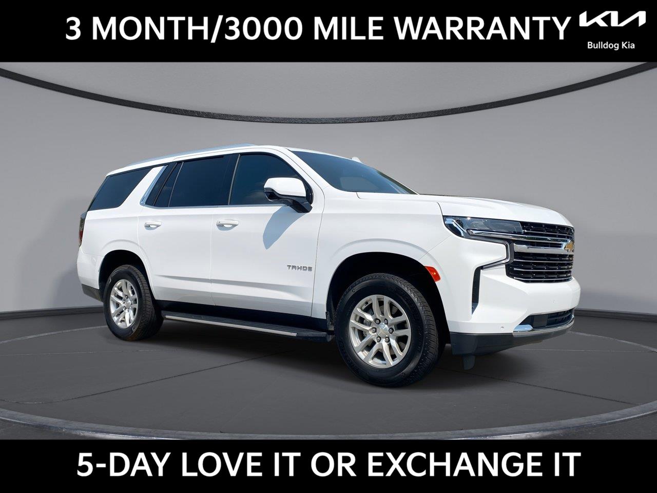 Summit White 2022 Chevrolet Tahoe SUV / Crossover Four-Wheel Drive Automatic