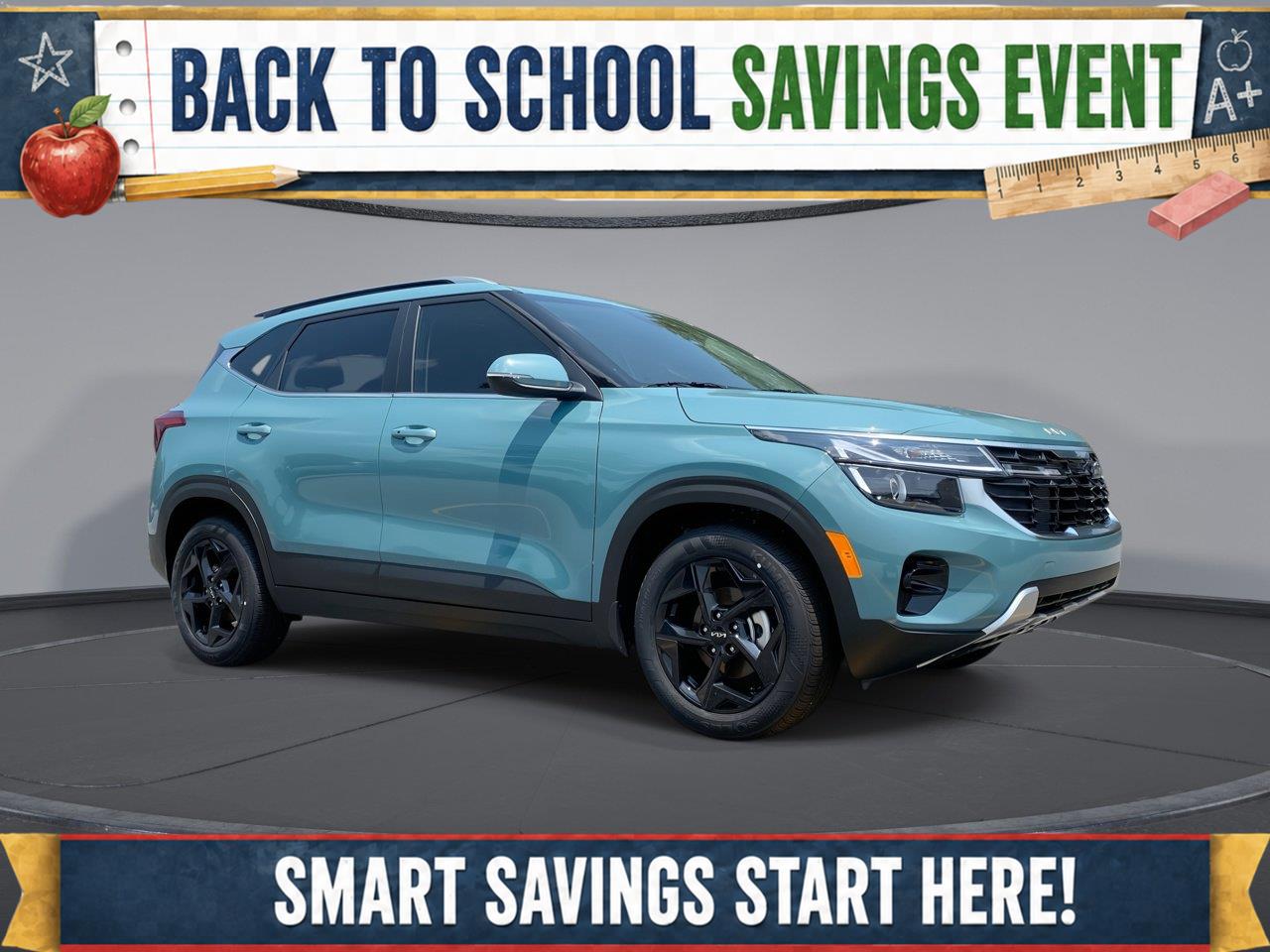 Pluton Blue 2026 Kia Seltos SUV / Crossover Front-Wheel Drive Continuously Variable Transmission