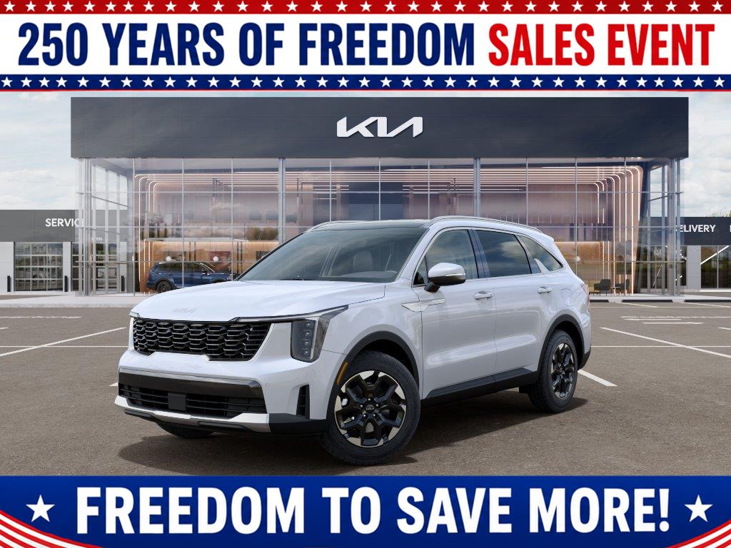 Glacial White Pearl 2026 Kia Sorento SUV / Crossover Front-Wheel Drive 8-Speed Automatic