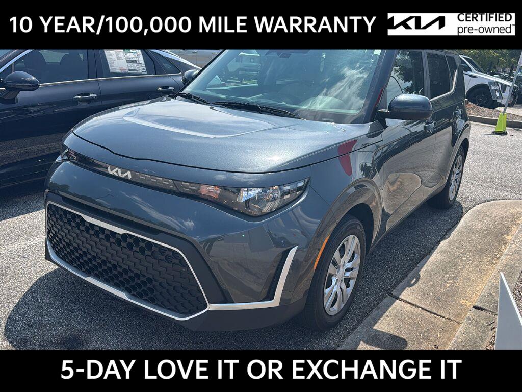 Gravity Gray 2024 Kia Soul SUV / Crossover Front-Wheel Drive Continuously Variable Transmission