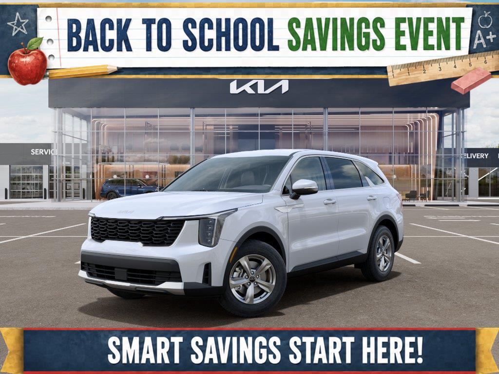 Glacial White Pearl 2026 Kia Sorento SUV / Crossover Front-Wheel Drive 8-Speed Automatic