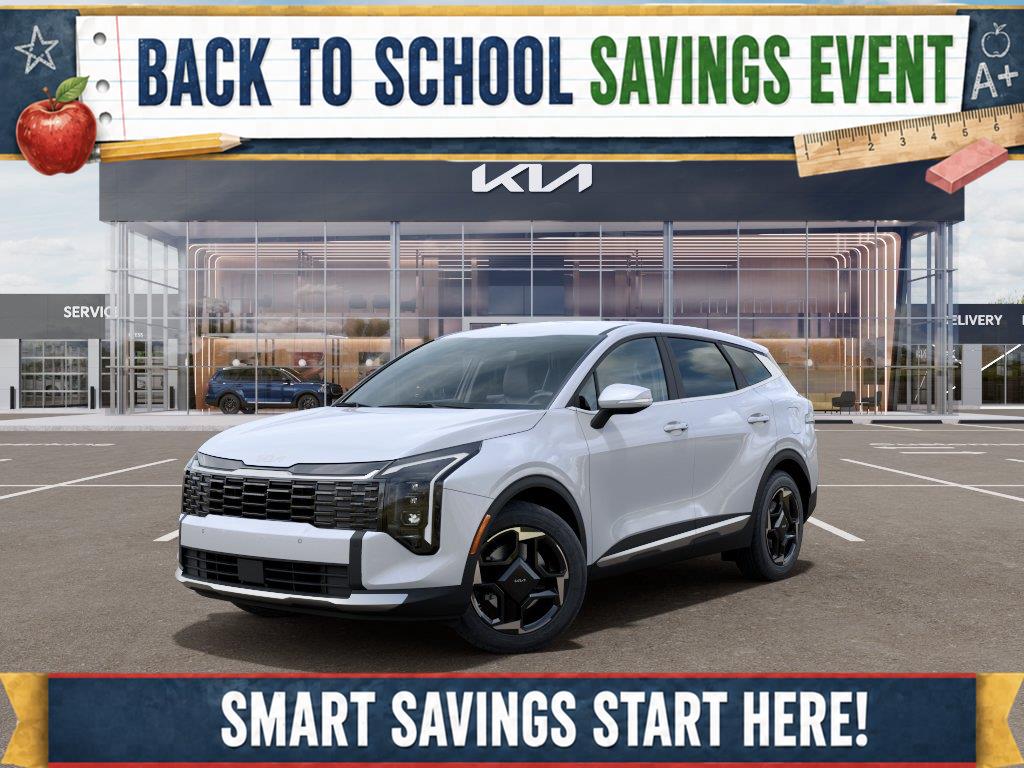 Glacial White Pearl 2026 Kia Sportage SUV / Crossover Front-Wheel Drive 8-Speed Automatic