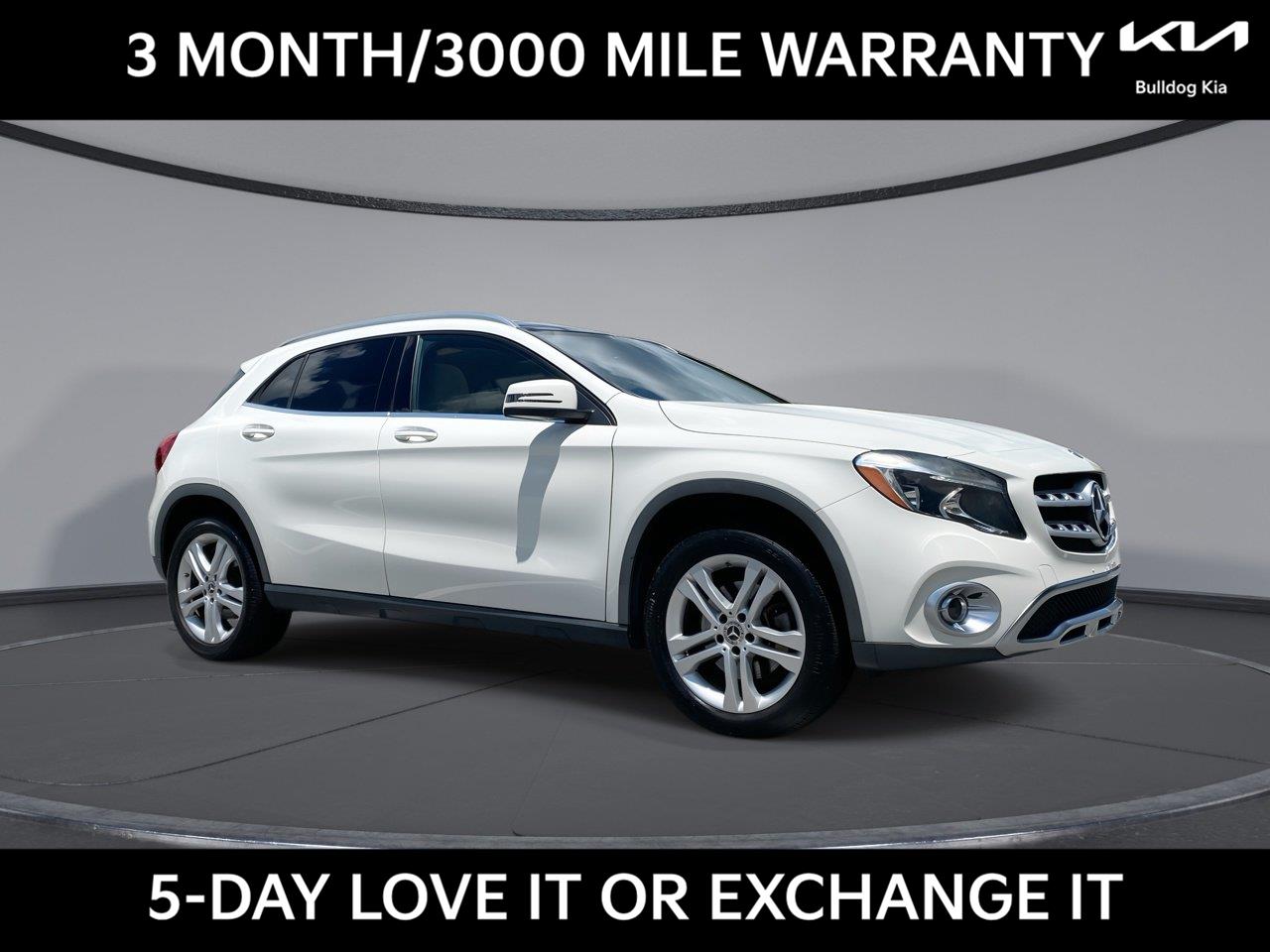 Cirrus White 2018 Mercedes-Benz GLA SUV / Crossover All-Wheel Drive Automatic
