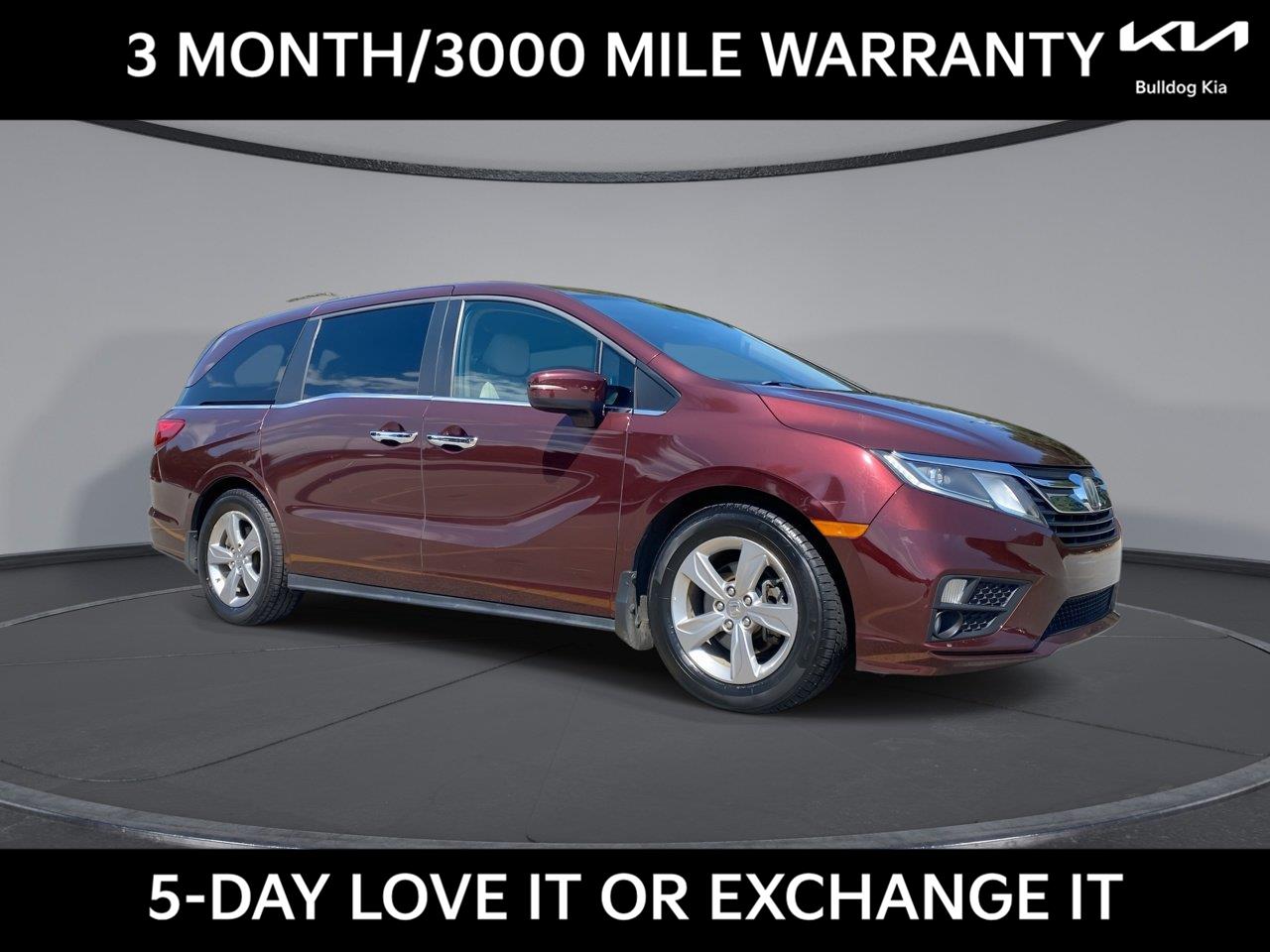 Red (Deep Scarlet Pearl) 2020 Honda Odyssey Minivan Front-Wheel Drive Automatic