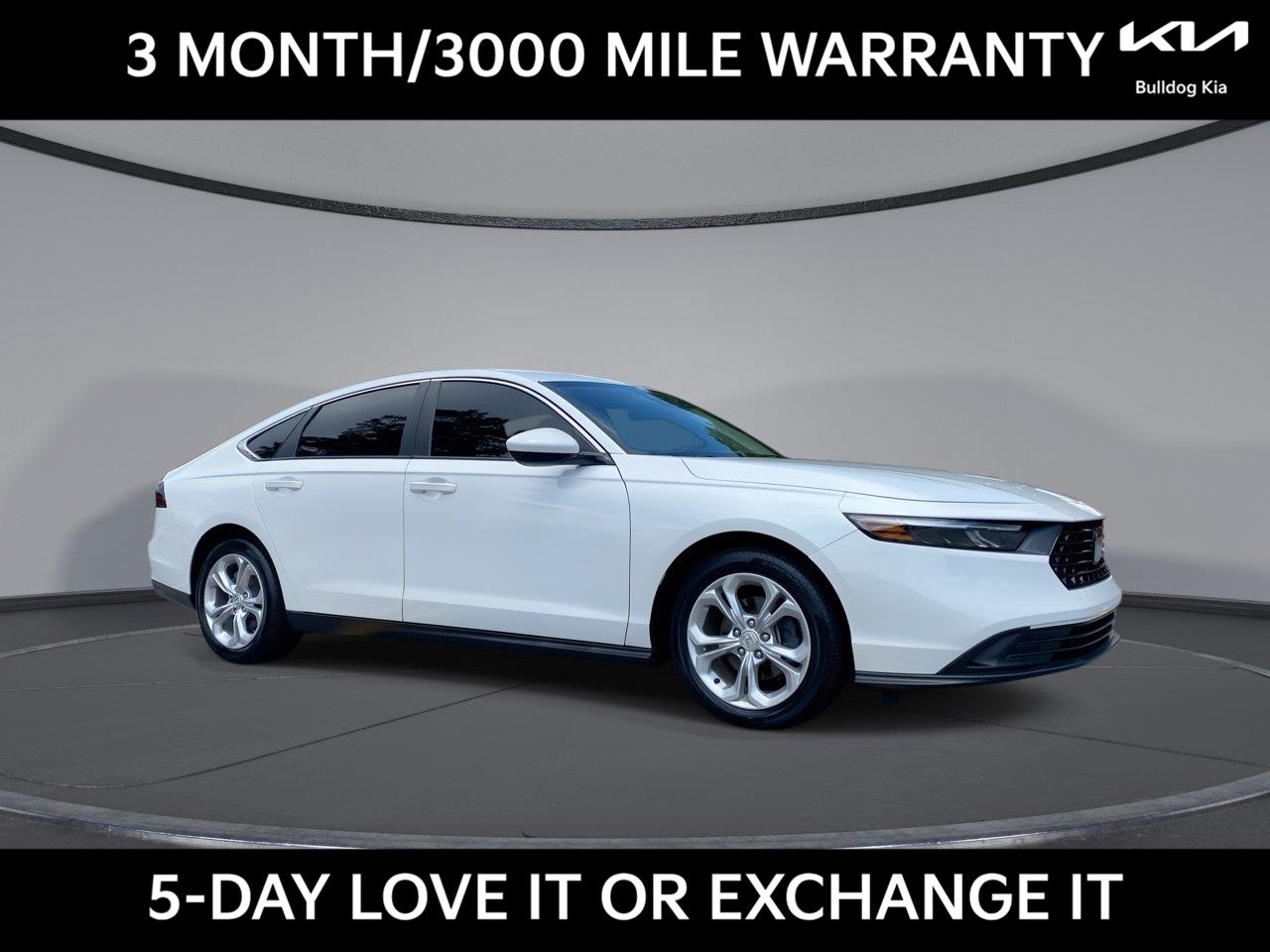 Platinum White Pearl 2023 Honda Accord Sedan Front-Wheel Drive Continuously Variable Transmission