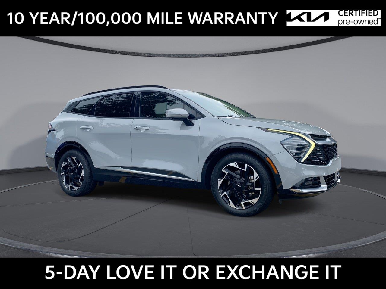 Wolf Gray 2023 Kia Sportage SUV / Crossover Front-Wheel Drive 8-Speed Automatic