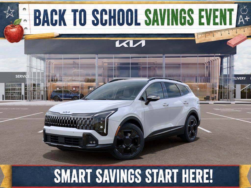 Glacial White Pearl 2026 Kia Sportage SUV / Crossover All-Wheel Drive 8-Speed Automatic