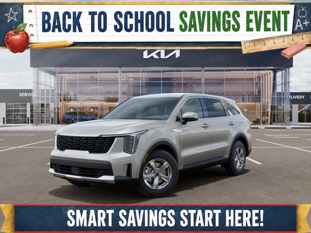 White (Ivory Silver) 2026 Kia Sorento SUV / Crossover Front-Wheel Drive 8-Speed Automatic