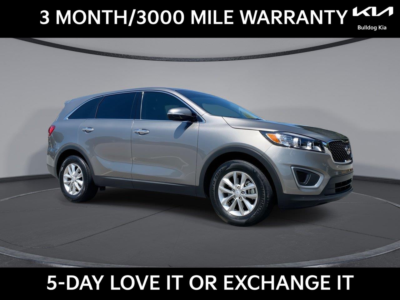 Titanium Gray 2017 Kia Sorento SUV / Crossover Front-Wheel Drive 6-Speed Automatic