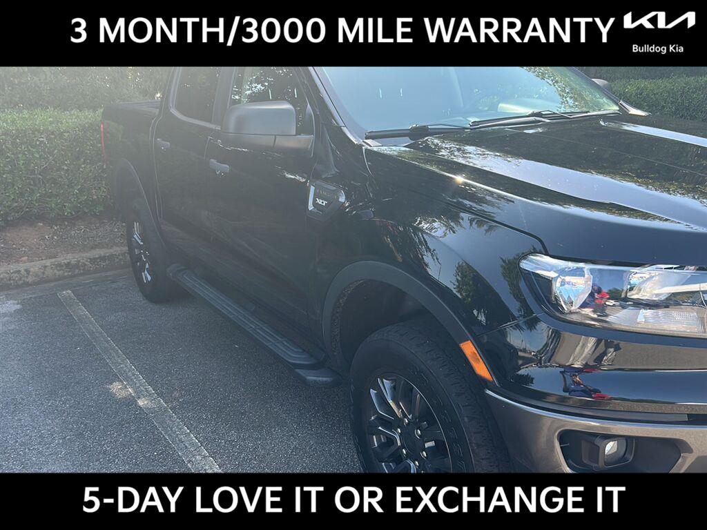 Shadow Black 2023 Ford Ranger Pickup Truck Four-Wheel Drive Automatic