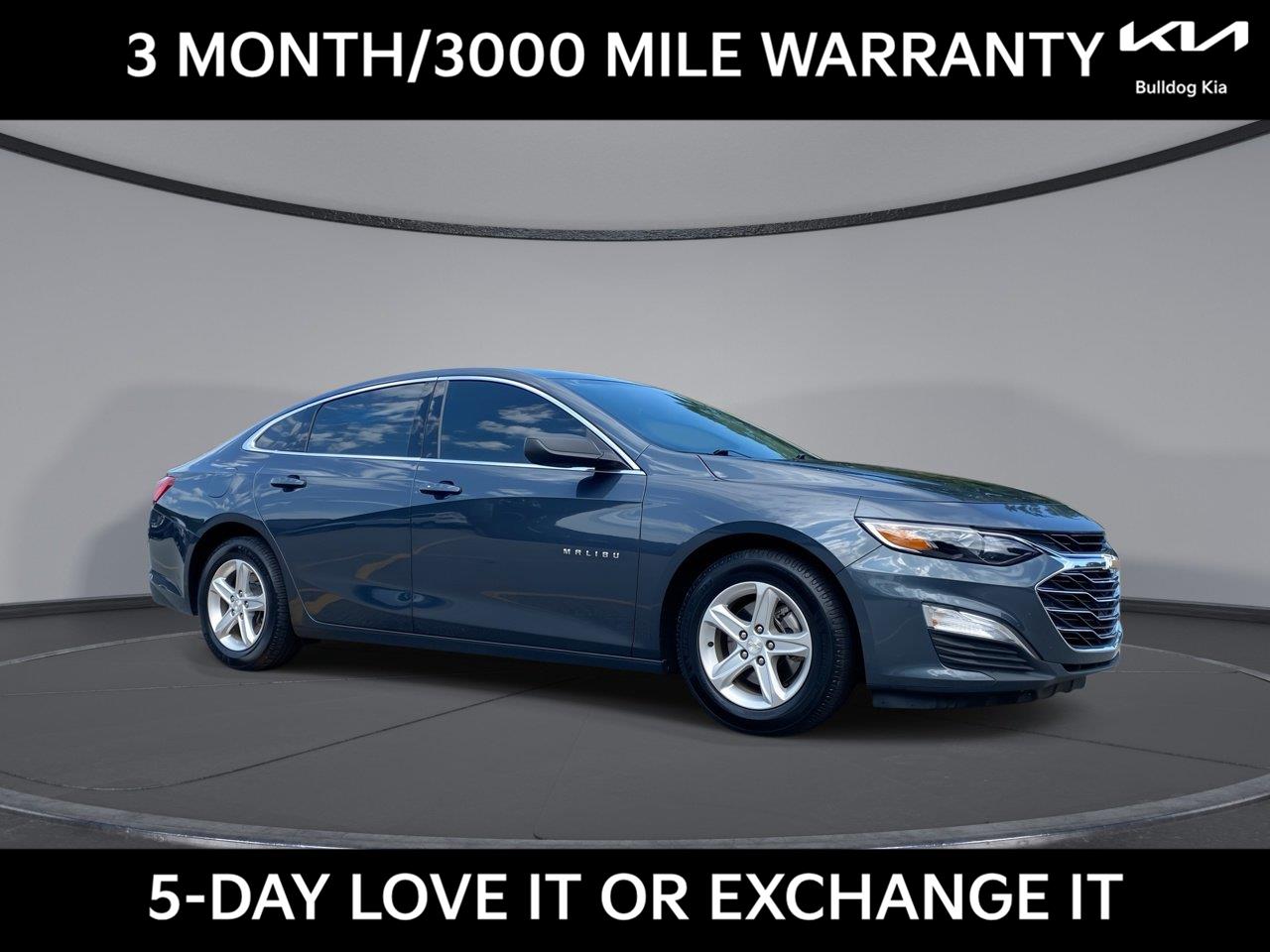 Shadow Gray Metallic 2021 Chevrolet Malibu Sedan Front-Wheel Drive Continuously Variable Transmission