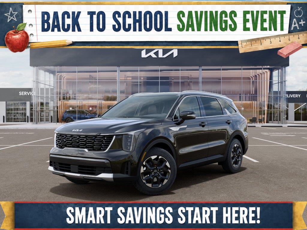 Ebony Black 2026 Kia Sorento SUV / Crossover Front-Wheel Drive 8-Speed Automatic