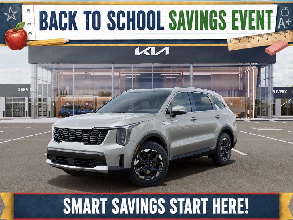 White (Ivory Silver) 2026 Kia Sorento SUV / Crossover Front-Wheel Drive 8-Speed Automatic