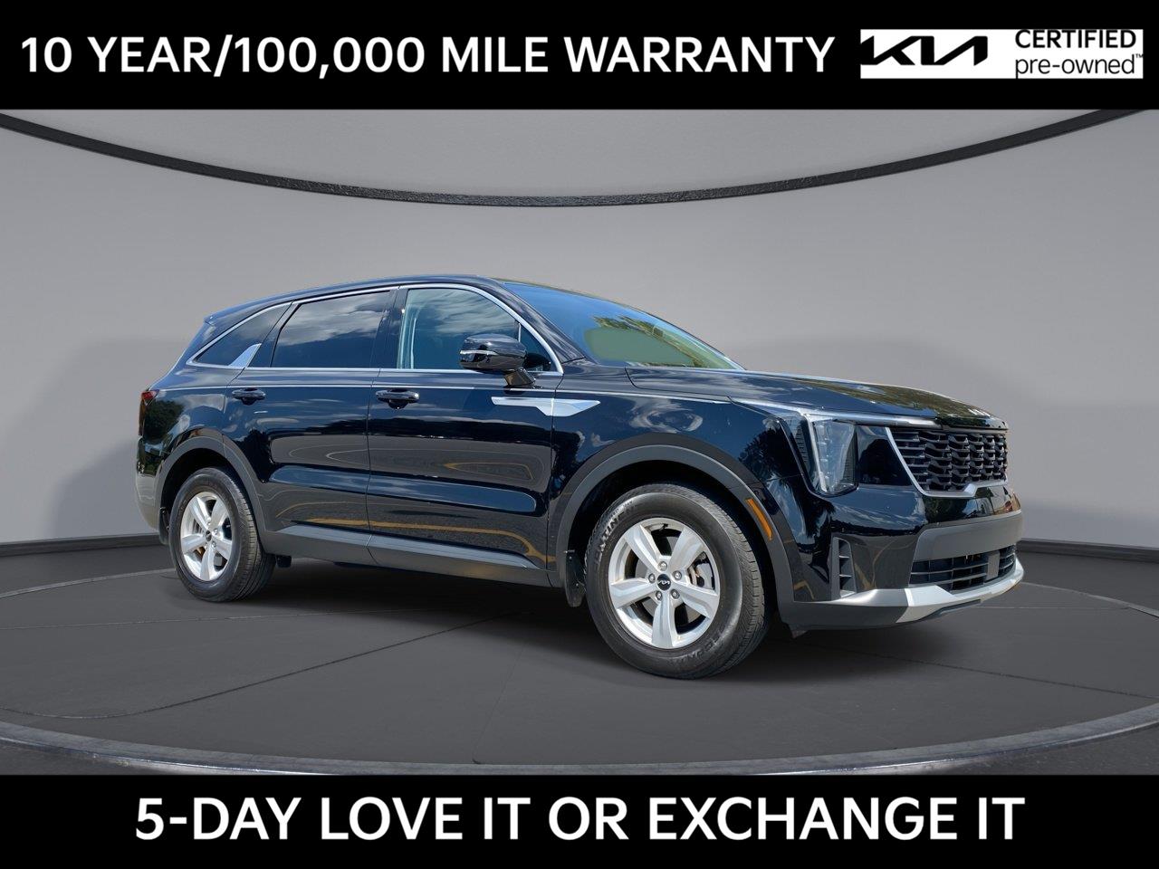 Ebony Black 2026 Kia Sorento SUV / Crossover Front-Wheel Drive 8-Speed Automatic