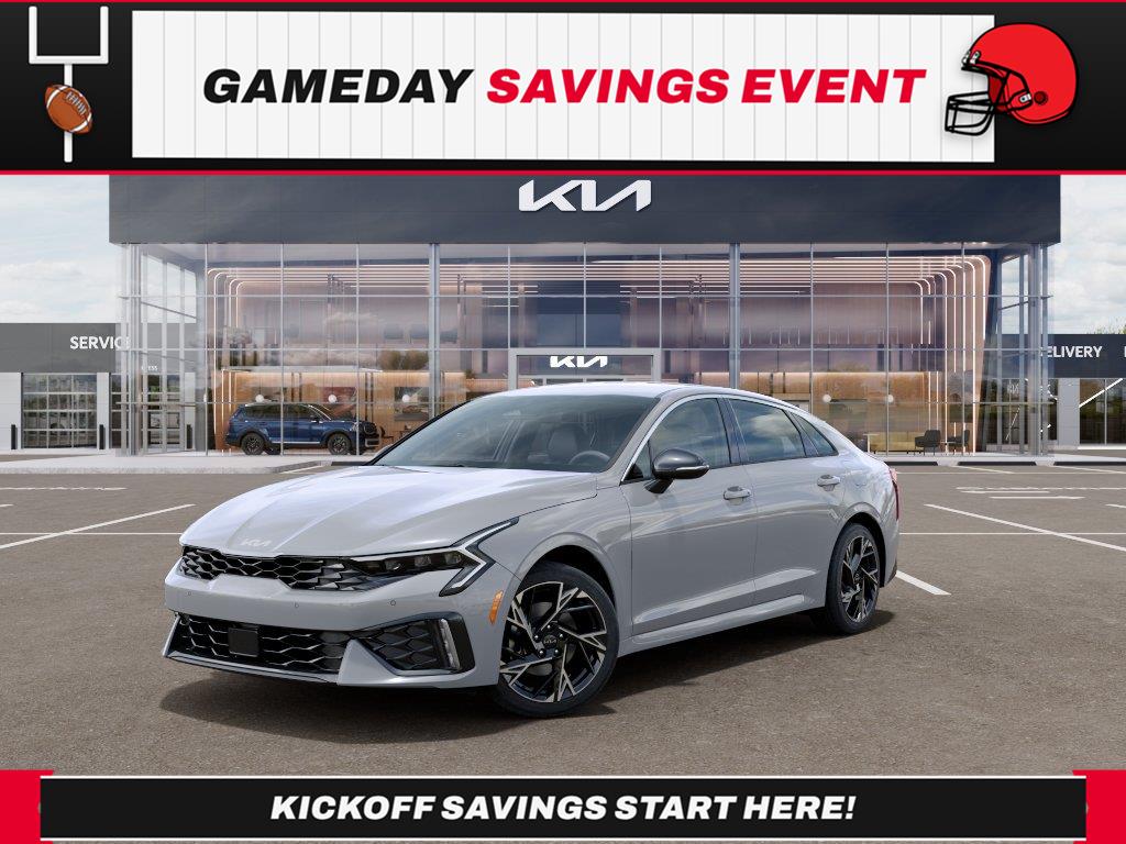 Wolf Gray 2026 Kia K5 Sedan Front-Wheel Drive 8-Speed Automatic