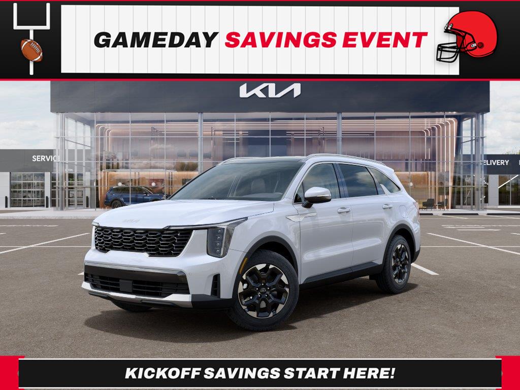 Glacial White Pearl 2026 Kia Sorento SUV / Crossover Front-Wheel Drive 8-Speed Automatic