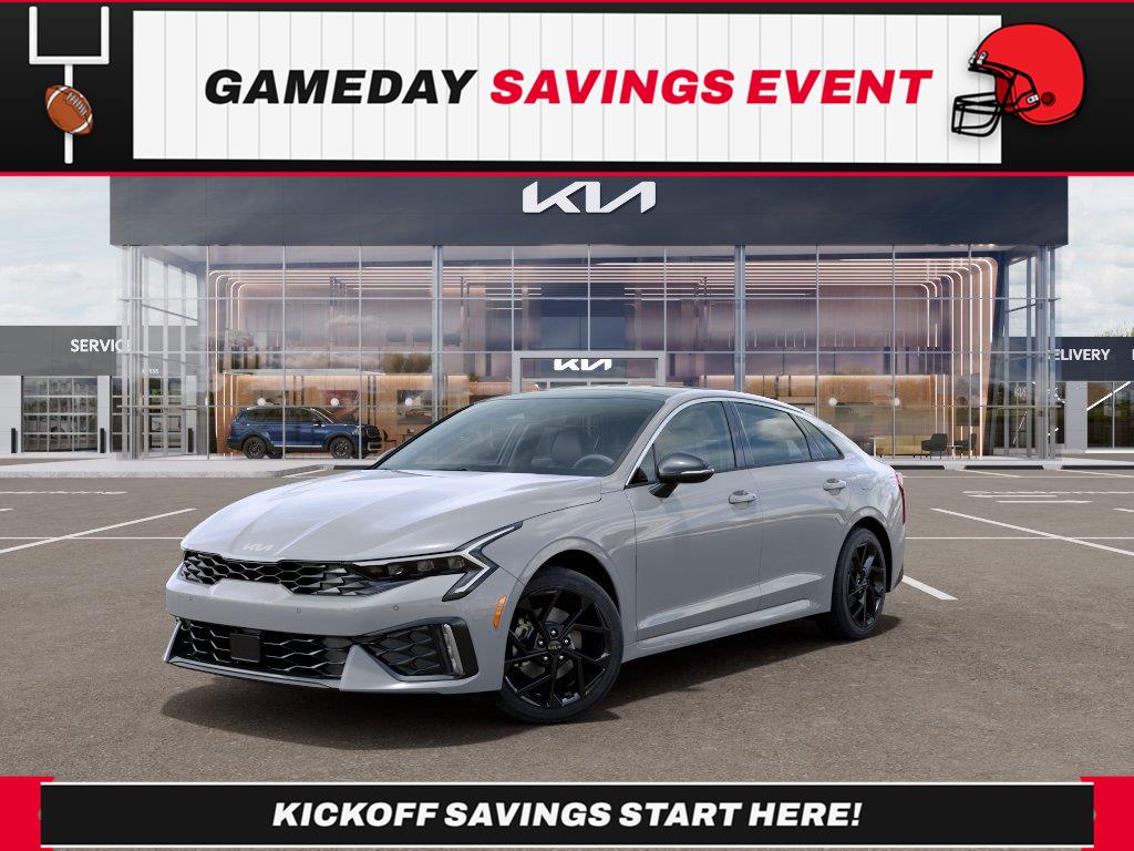 Wolf Gray 2026 Kia K5 Sedan Front-Wheel Drive 8-Speed Automatic