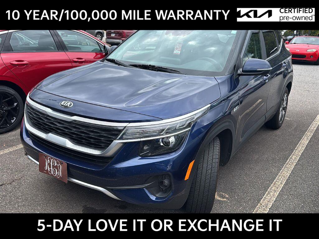 Dark Ocean 2021 Kia Seltos SUV / Crossover All-Wheel Drive Continuously Variable Transmission