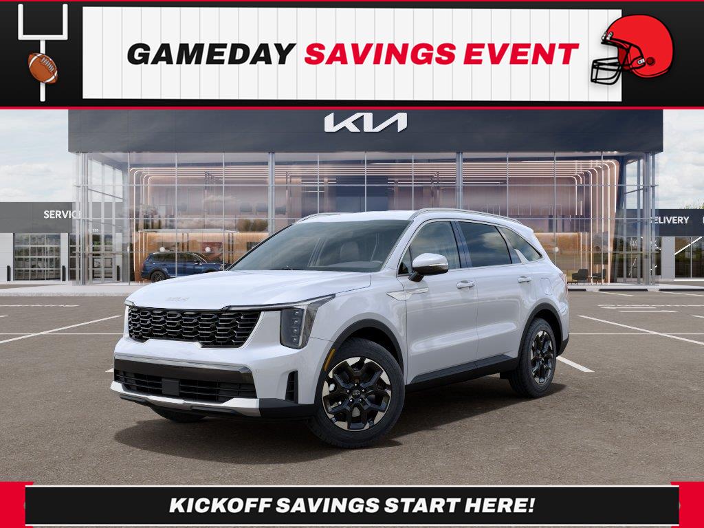 Glacial White Pearl 2026 Kia Sorento SUV / Crossover Front-Wheel Drive 8-Speed Automatic