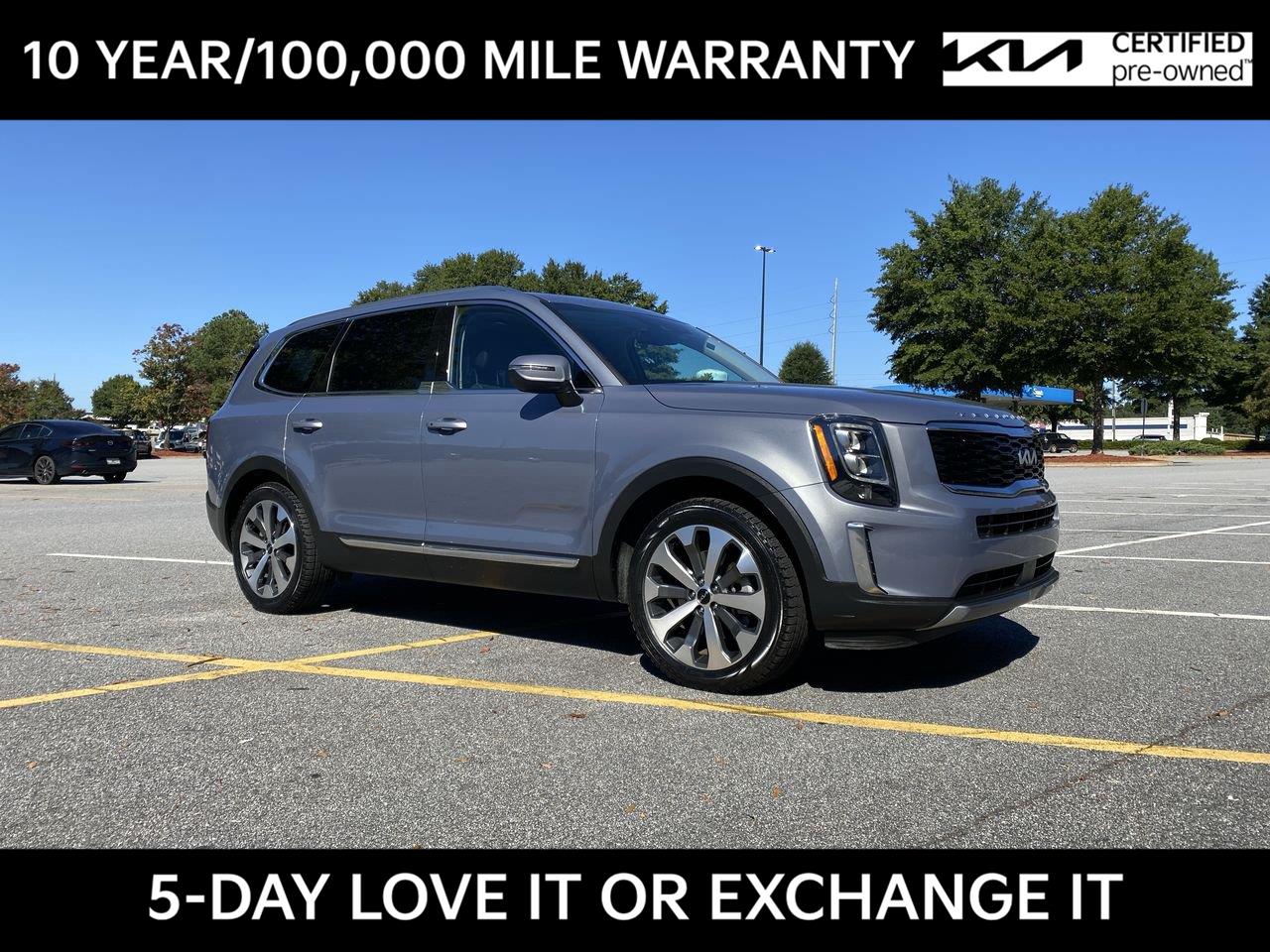 Everlasting Silver 2022 Kia Telluride SUV / Crossover Front-Wheel Drive Automatic